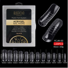 Верхні форми для нарощування нігтів Blossom Professional Classic №1