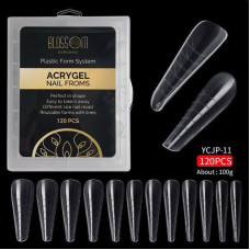 Верхні форми для нарощування нігтів Blossom Professional Arched Almond