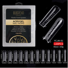 Верхні форми для нарощування нігтів Blossom Professional Арочний Квадрат