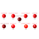 Червона колекція гель-лаків Red Collection